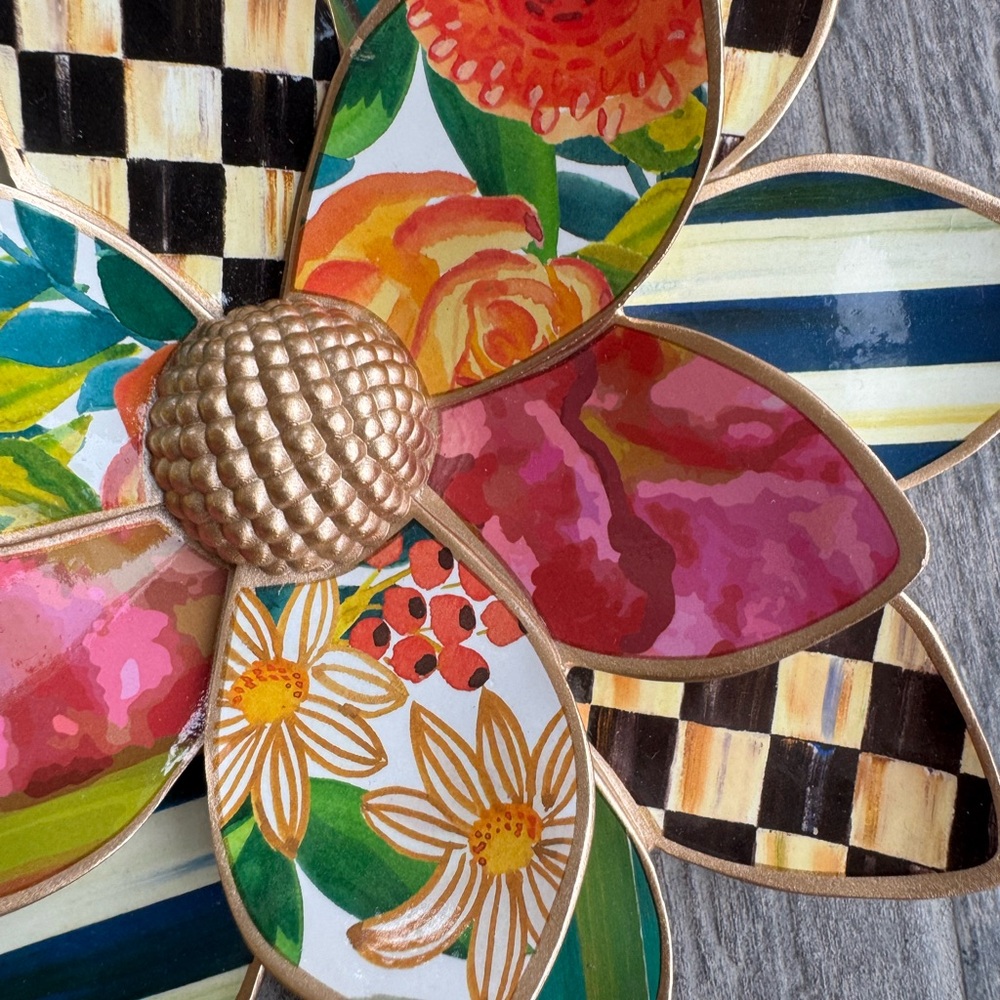 MacKenzie-Childs Wallflower, a three-dimensional decorative flower - Picture 8 of 14
